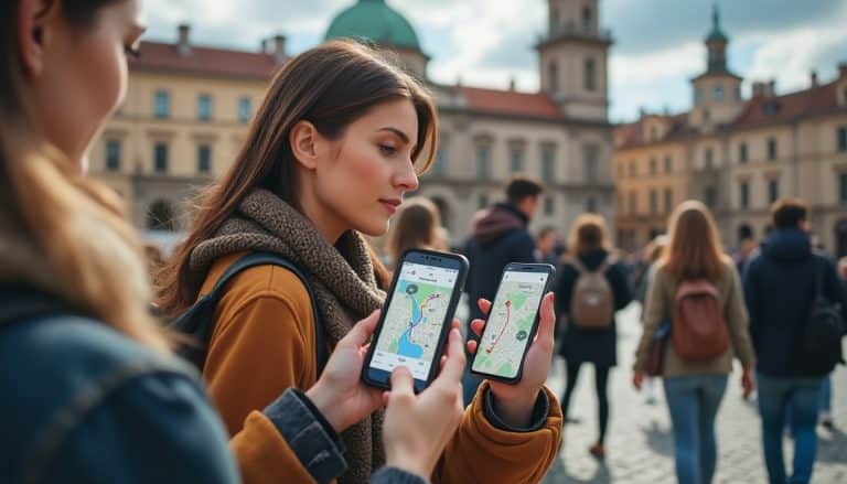 Applications de visite : concurrence ou complément